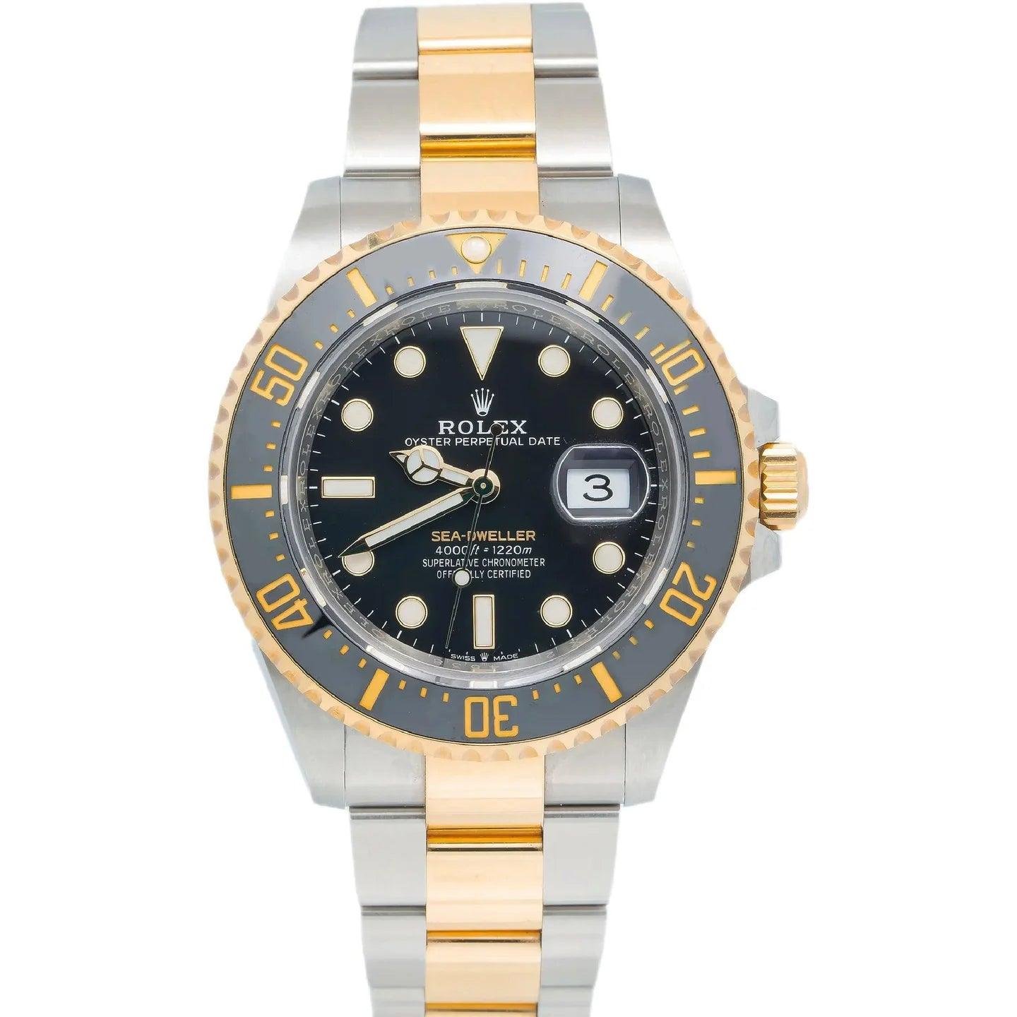 0E8A0754_1440x1440_96f4d0f8-f0a4-4cd6-9bf0-3920fd142020.jpg Rolex Sea-Dweller 126603 – 43mm Yellow Rolesor - Image 1
