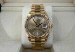 Rolex Day-Date 40 Yellow Gold Champagne Diamond Dial & Fluted Bezel President Bracelet 228238 - - Image 2