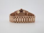 Rolex Day-Date 36 mm President Rose Gold Green Aventurine Diamond Dial Fluted Bezel - 128235 - 图片 9