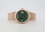 Rolex Day-Date 36 mm President Rose Gold Green Aventurine Diamond Dial Fluted Bezel - 128235 - 图片 4
