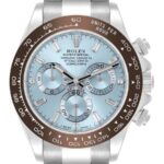 Rolex Daytona Ice Blue Diamond Dial Platinum Chronograph Watch 116506 - 图片 2