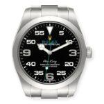 Rolex Oyster Perpetual Air King 116900 Green Hand Steel Mens Watch - Image 2
