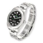 Rolex Oyster Perpetual Air King 116900 Green Hand Steel Mens Watch - Image 3