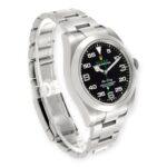 Rolex Oyster Perpetual Air King 116900 Green Hand Steel Mens Watch - Image 4