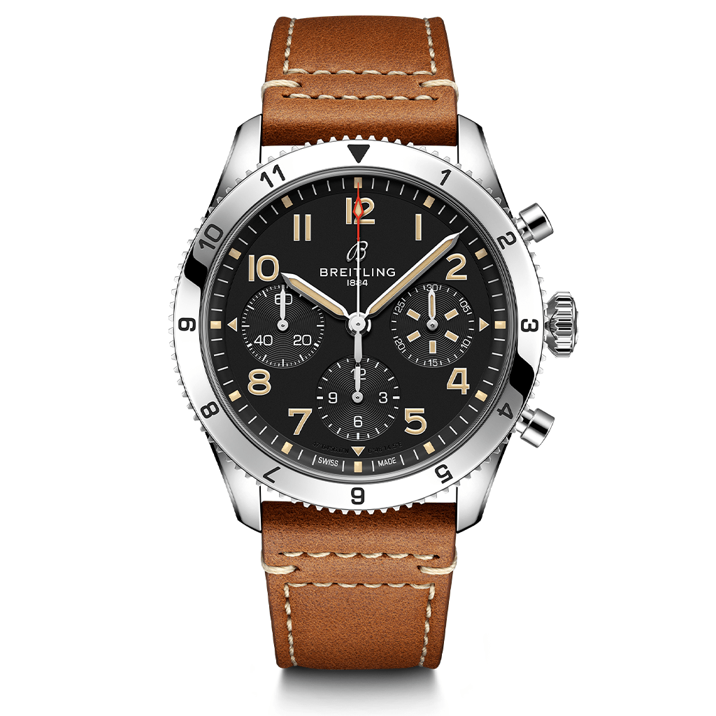 11_1_A233803A1B1X1.png Classic AVI Chronograph 42 P-51 Mustang A233803A1B1X1 - Image 1
