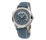 40mm 18k White Gold Case World Time - 图片 2
