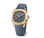 39mm Travel Time 18k Rose Gold Blue-Grey Dial Quartz - Image 2