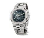 41mm Blue Gradiant Travel Time Chrono Dial Stainless Steel Bracelet - Image 3