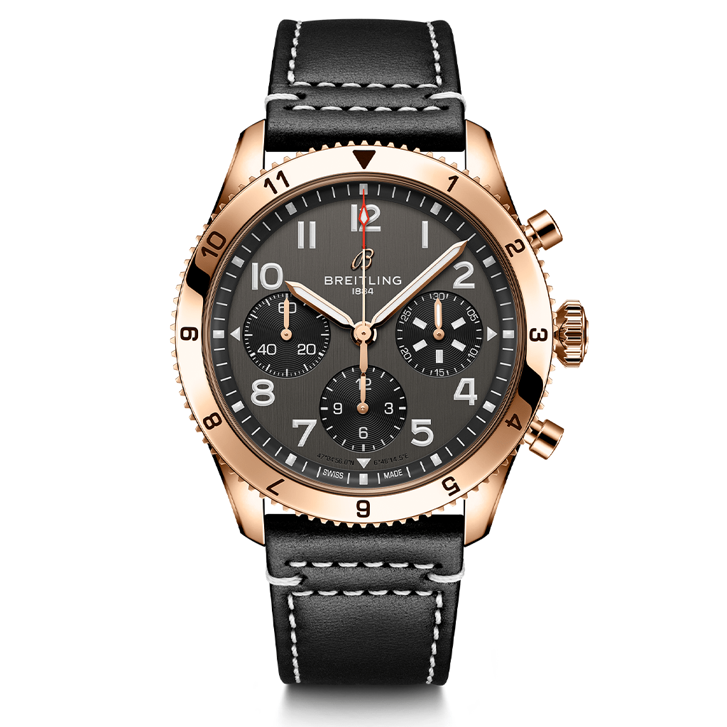 15_1_R233801A1B1X1.png Classic AVI Chronograph 42 P-51 Mustang R233801A1B1X1 - Image 1