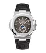 41mm Annual Calendar Moon Phase Steel Charcoal Dial