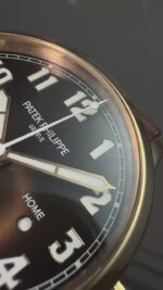 38mm Pilot Travel Time 18k RG Chocolate Brown Dial - 图片 12