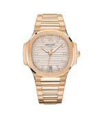 35mm 18k Rose Gold Silver Dial Self Winding