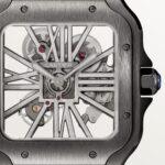 Santos de Cartier skeleton watch CRWHSA0009 - Image 8