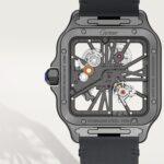 Santos de Cartier skeleton watch CRWHSA0009 - Image 4