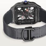 Santos de Cartier skeleton watch CRWHSA0009 - Image 6