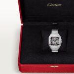 Santos de Cartier skeleton watch CRWHSA0015 - Image 11