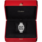 Santos de Cartier skeleton watch CRWHSA0015 - Image 3