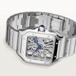 Santos de Cartier skeleton watch CRWHSA0015 - Image 9