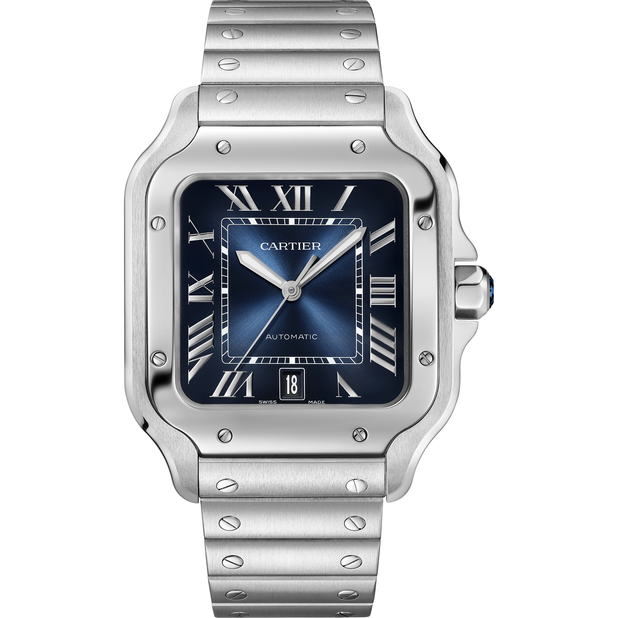CRWSSA0071_0.png Santos de Cartier watch CRWSSA0071 - Image 1
