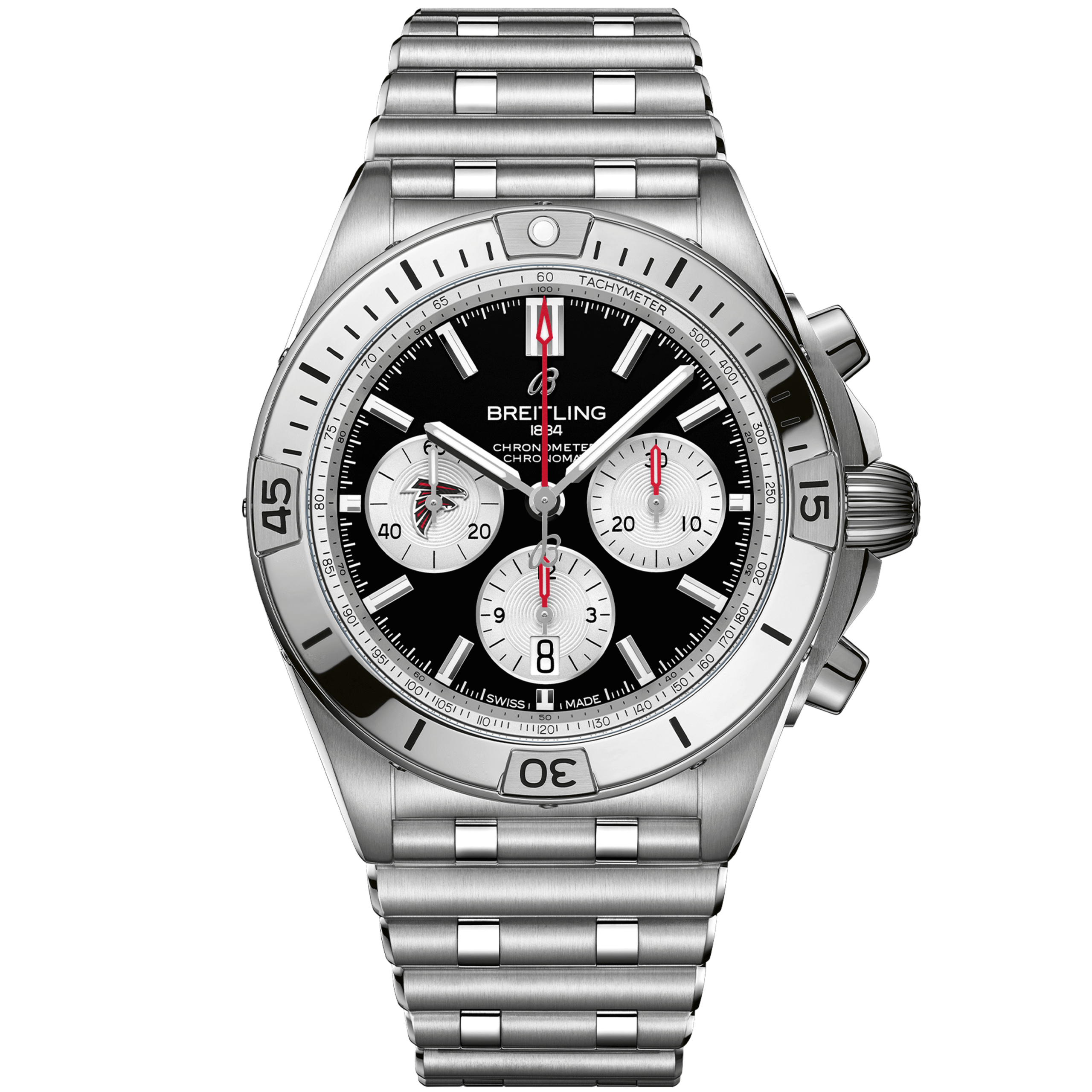 Chronomat_B0142_AB01342B1B3A1_STEEL_ATLANTA_FALCONS_DIGITAL-scaled-1.png Chronomat B01 42 NFL Atlanta Falcons Edition AB01342B1B3A1 - Image 1