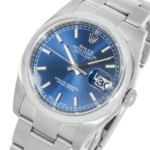 Rolex Datejust 116200 – 36mm Stainless Steel Blue Dial - Image 2
