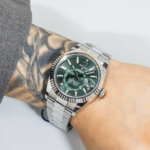Rolex Sky-Dweller 336934 – 42mm Stainless Steel & White Gold Green Dial Oyster Bracelet - Image 6