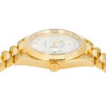 Rolex 18k Yellow Gold Day-Date 40mm, 228238 Silver Roman Dial and President Bracelet - Image 3