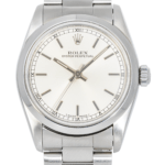 Rolex Oyster Perpetual 67489 with Silver Dial and Oyster Bracelet - Image 2