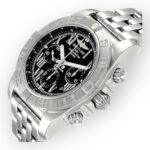 Breitling Chronomat 01 AB0110 Black Dial Chronograph Steel Mens Watch - Image 2