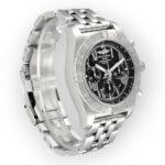 Breitling Chronomat 01 AB0110 Black Dial Chronograph Steel Mens Watch - Image 4