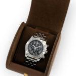 Breitling Chronomat 01 AB0110 Black Dial Chronograph Steel Mens Watch - Image 5