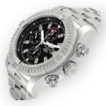 Breitling Super Avenger A13370 Black Dial Chronograph Steel Mens Watch - 图片 3