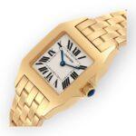 Cartier Santos Demoiselle Midsize W25062X9 Yellow Gold Ladies Watch - Image 2