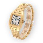 Cartier Santos Demoiselle Midsize W25062X9 Yellow Gold Ladies Watch - Image 5
