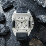 Cartier Santos Galbée W20090X8 29mm Dial with Leather Strap - Image 5