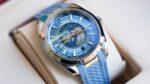 Omega Seamaster Aqua Terra 150M Co‑Axial Master Chronometer GMT Worldtimer 43mm – Summer Blue - Image 7