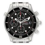 Omega Seamaster Chronograph 213.30.42.40.01.001 Black Dial Steel Mens Watch - Image 2
