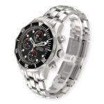 Omega Seamaster Chronograph 213.30.42.40.01.001 Black Dial Steel Mens Watch - Image 5