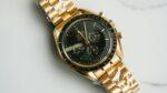Omega Speedmaster Moonwatch Professional - 42mm Green Dial in 18K Moonshine™ Gold - Image 3