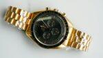 Omega Speedmaster Moonwatch Professional - 42mm Green Dial in 18K Moonshine™ Gold - Image 5