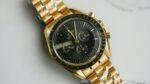 Omega Speedmaster Moonwatch Professional - 42mm Green Dial in 18K Moonshine™ Gold - Image 6