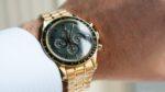 Omega Speedmaster Moonwatch Professional - 42mm Green Dial in 18K Moonshine™ Gold - Image 8