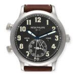 Patek Philippe Calatrava 5524 White Gold Pilot Travel Time Mens Watch - Image 2