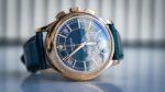 Patek Philippe Complications 5905R-010 – Rose Gold with Blue Sunray Dial & Alligator Strap - Image 9