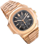 Patek Philippe Nautilus 5980/1R-001 Chronograph Date Rose Gold Watch (2022-2024) - 图片 6