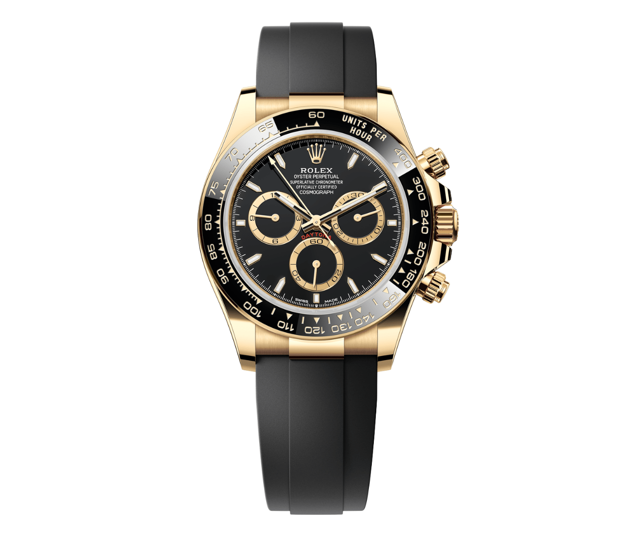 Pre-Owned-Rolex-Cosmograph-Daytona-Yellow-Gold-Black-Dial-on-Oysterflex-Ref_-116518LN-JD-Watches-NY.png Rolex Cosmograph Daytona – Yellow Gold & Black Dial on Oysterflex Ref. 116518LN - Image 1