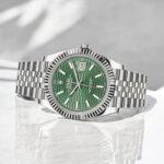 Rolex Datejust 126334 41mm Green Motif Dial With Jubilee - Image 2