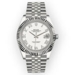 Rolex Datejust 126334 41mm White Roman Numerals Dial With Jubilee