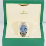 Rolex Datejust 36MM 126234Stainless Steel Blue Motif Dial Jubilee Bracelet - Image 2