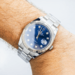 Rolex Datejust 41 126334 Blue Diamond Dial Oyster Bracelet - Image 6